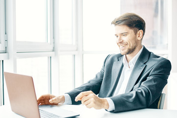 businessman working in office