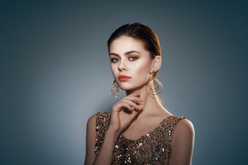 beautiful woman charm luxury model