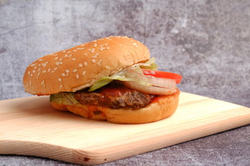 Cheap hamburger 