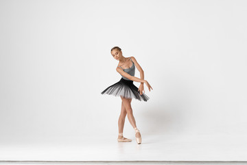 young dancer in rehearsal