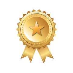 Gold Star Quality Badge