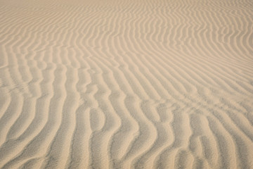 Huacachina desert dunes in the Ica region, Peru