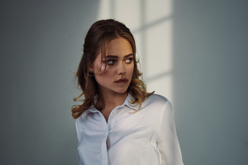 Obraz premium beautiful woman charm luxury model