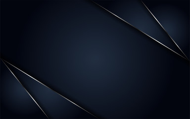 luxurious navy background metallic lines
