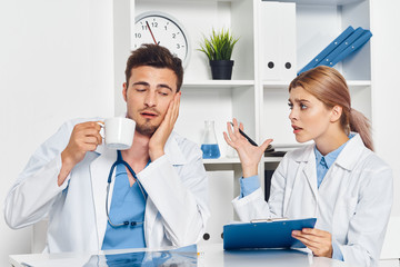 portrait of a doctor in office