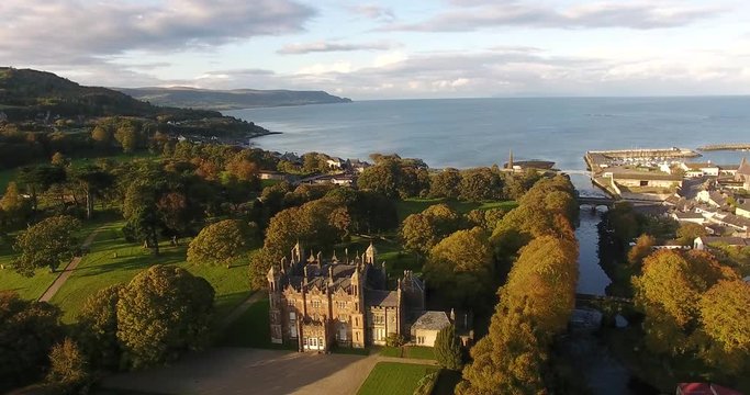 Glenarm Castle and Village Co Antrim N Ireland 