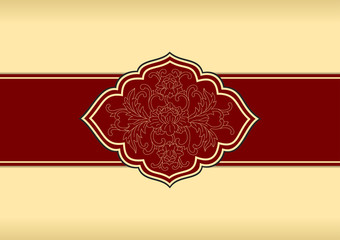 Traditional Chinese Greeting Card Template, Spring, Fortune