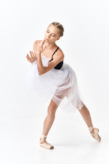 young woman doing exercise