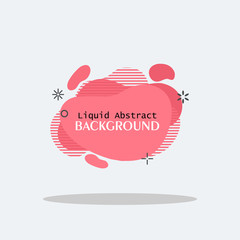 Set of abstract modern graphic elements. Dynamical colored forms and line. Gradient abstract banners with flowing liquid shapes. Template for the design of a logo, flyer or presentation. Vector.