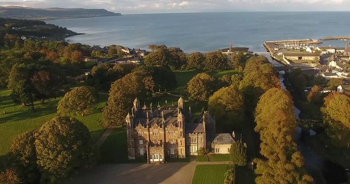 Glenarm Castle and Village Co Antrim N Ireland 