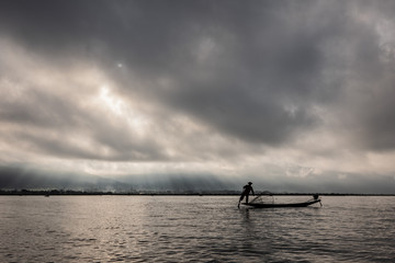 fishermen on Inle Lake