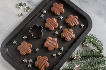 Home made traditional German Christmas Cookies