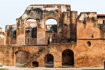 Ruins of the Residency Complex in Lucknow, Uttar Pradesh state, India