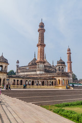 Fototapeta na wymiar LUCKNOW, INDIA - FEBRUARY 3, 2017: Asfi mosque at Bara Imambara in Lucknow, Uttar Pradesh state, India