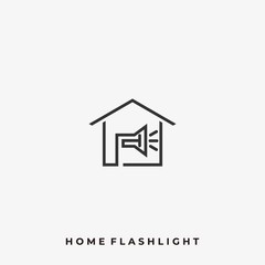 Home Plash Light Illustration Vector Template
