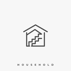 House Mold Illustration Vector Template