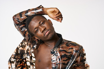 portrait of young man in a hat