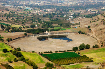 Scenic view of Mastani Talav or Lake, Dive Ghat, Maharashtra, India