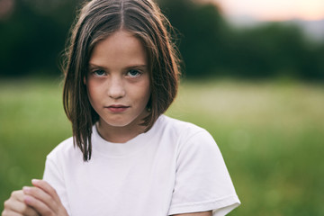 portrait of a girl