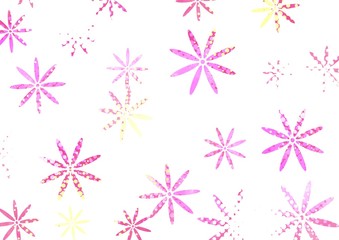 seamless pattern with snowflakes