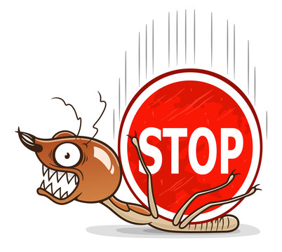 Stop Termites Illustration