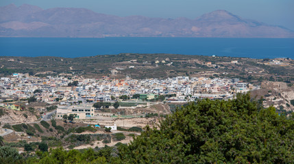 Fototapeta premium Mittelmeer Küstenlandschaft im Süden von der Insel Kos Griechenland