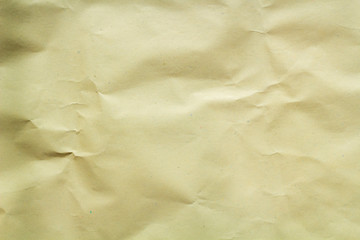 Brown wrinkle recycle paper background