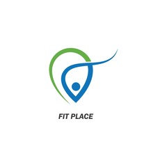 Healthy Life people Logo