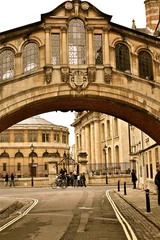 Cercles muraux Pont des Soupirs The Bridge of Sighs at the city of Oxford in England