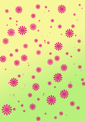 seamless pattern with flowers