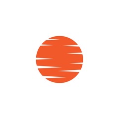 Sun icon Vector Illustration design Logo
