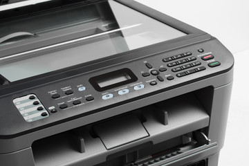 Close-up working printer scanner copier device - Image