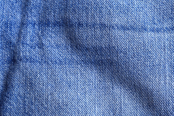 Retro color tone of blue denim jeans fabric texture for background website fashion design or backdrop product. -Image