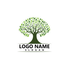 Tree Logo template vector icon