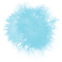 blue watercolor splash background 