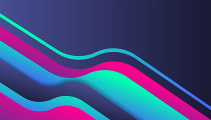 Modern abstract gradient background template, trendy shape shiny composition, for business corporate, brochure, flyer, wallpaper, banner, presentation, advertising