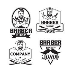 Barber Logo, Barbershop Logo