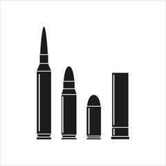 set bullet icons isolate on white background