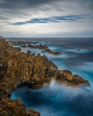 Madeira island lava pools