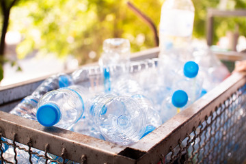 Recycling waste, plastic bottle waste