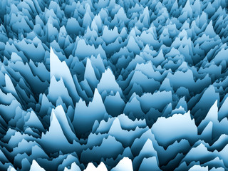 Obraz premium Blue 3D Background