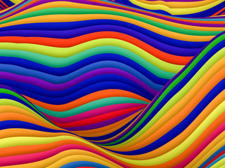 Abstract Striped Design