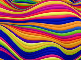Abstract Striped Design
