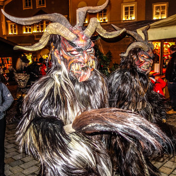 Perchten Krampus-Lauf in Bad T&ouml;lz