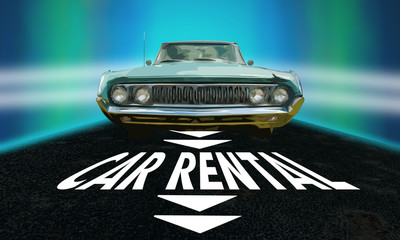 Street Sign Car Rental