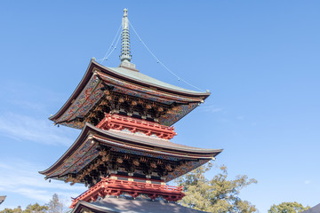 装飾が美しい仏塔