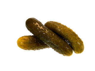 cucumber isolated on white background