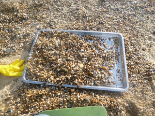 The sea prospect on the Olkhon island, lake Baikal.