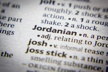 Word or phrase Jordanian in a dictionary.