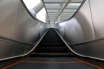 escalator at the mall